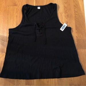 Old Navy black tank top size XL